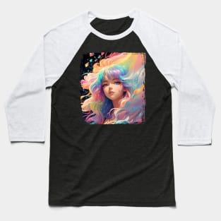 Space girl Baseball T-Shirt